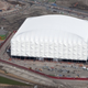 Illustration for article titled Londons Olympics Basketball Stadium Looks Inflatable But Is Actually Recyclable